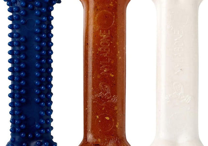 Nylabone Chicken Starter Kit S – Three-Piece Puppy Chew Set, Durable and Tasty