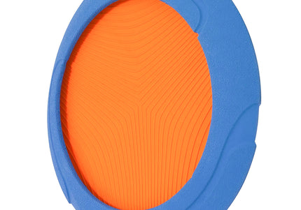 Chuckit! Ultra Flight Rubber Frisbee 23cm – High-Performance Long-Distance Dog Disc