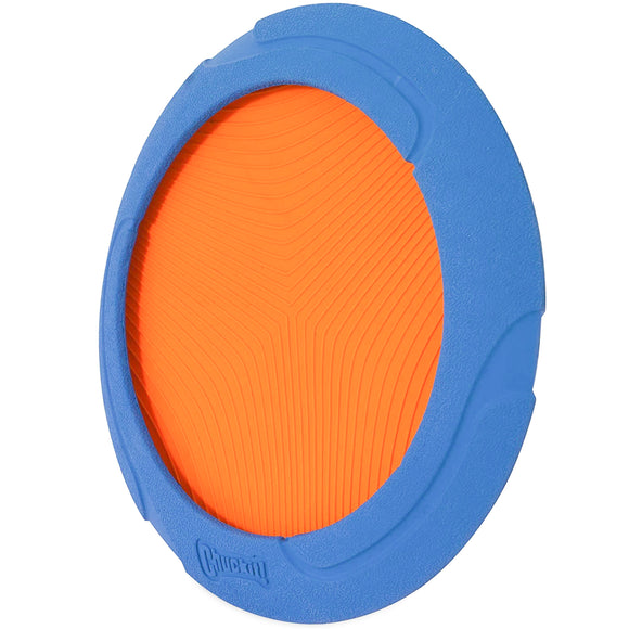 Chuckit! Ultra Flight Rubber Frisbee 23cm – High-Performance Long-Distance Dog Disc