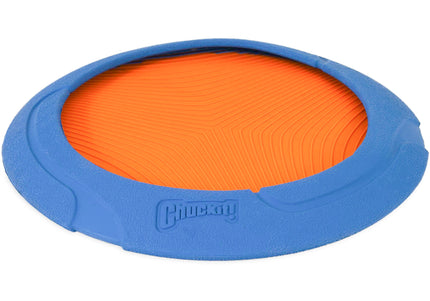 Chuckit! Ultra Flight Rubber Frisbee 23cm – High-Performance Long-Distance Dog Disc