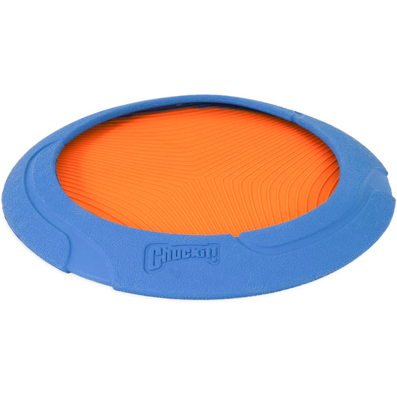 Chuckit! Ultra Flight Rubber Frisbee 23cm – High-Performance Long-Distance Dog Disc