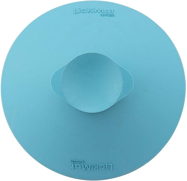 LickiMat Splash Licking Mat – Purple Silicone with Suction Cup, Calming and Entertaining