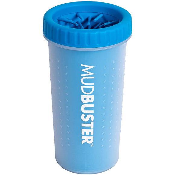 Dexas Mudbuster Paw Cleaner Large – Silicone Cleaning Cup, Size L, Fuchsia, Gentle and Effective