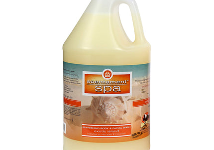 Best Shot Spa Exotic Island Facial & Body Wash – Concentrated Formula with Exotic Fruit Scent and Natural Extracts