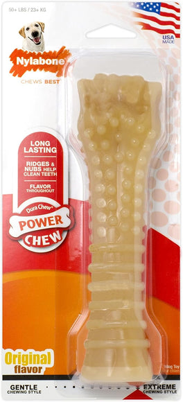 Nylabone Extreme Original Bone – Durable Chicken-Flavored Chew, Medium Size
