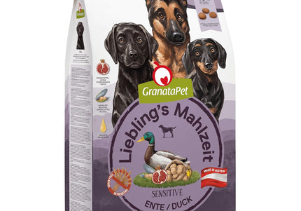 GranataPet Sensitive Duck Grain-Free Dry Dog Food – 10kg, Gentle Digestive Formula