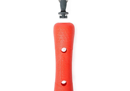 Dexas Off-Leash Tumbler Fetch Toy – Durable Interactive Ball with Carabiner Clip Attachment