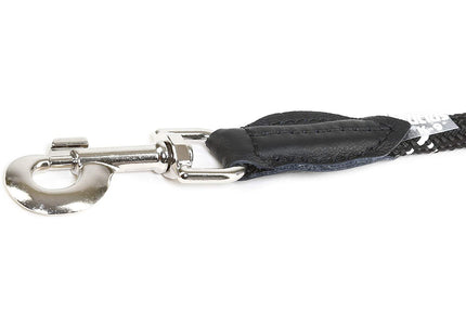 Julius-K9 Rope Leash – 200cm Durable Lead with Leather Finish, 12mm Thick