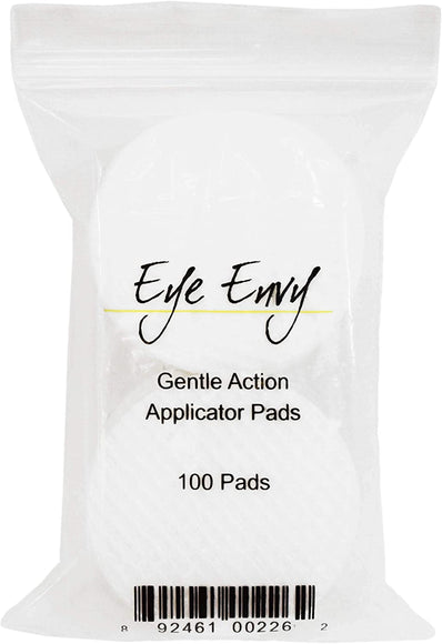 Eye Envy Applicator Pads Refill – Gentle Eye Area Cleansing, Soft Cotton, 100 Pack