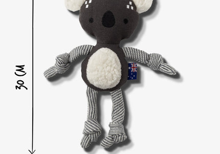 Resploot Cuddlers Koala Bear Plush Toy – Recycled Material, Squeaker, Soft and Durable