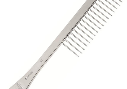 Spratts Comb No. 69 – Extra Wide Stainless Steel Grooming Comb, Durable Design
