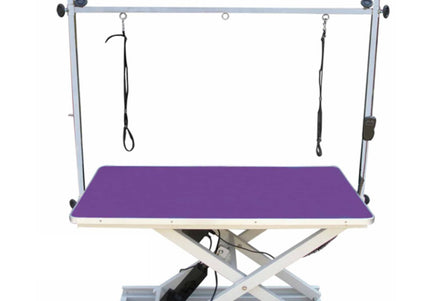 Blovi Trenc Electric Grooming Table – Adjustable Lift, 110x60cm Black Top, Stable Design