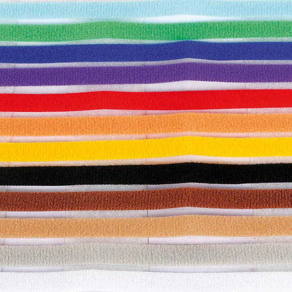 Record ID Puppy Identification Collars – Colorful Adjustable Velcro Set, 12 Pieces