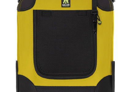 Maelson Soft Dog Kennel – High-Quality Fabric Carrier, Saffron Yellow, Large Size