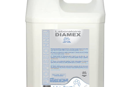 Diamex Professionel Amandes Shampoo – Almond Scented Concentrate 1:8, 5L, Suitable All Coat Types
