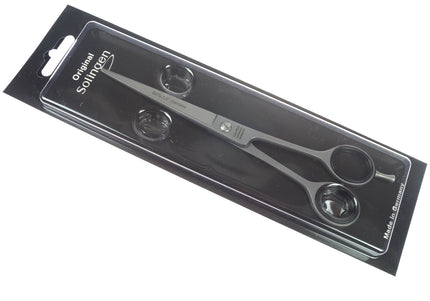 Gotta Solingen Straight Grooming Scissors 7.5in – One-Sided Micro-Bevel, Precision Cutting
