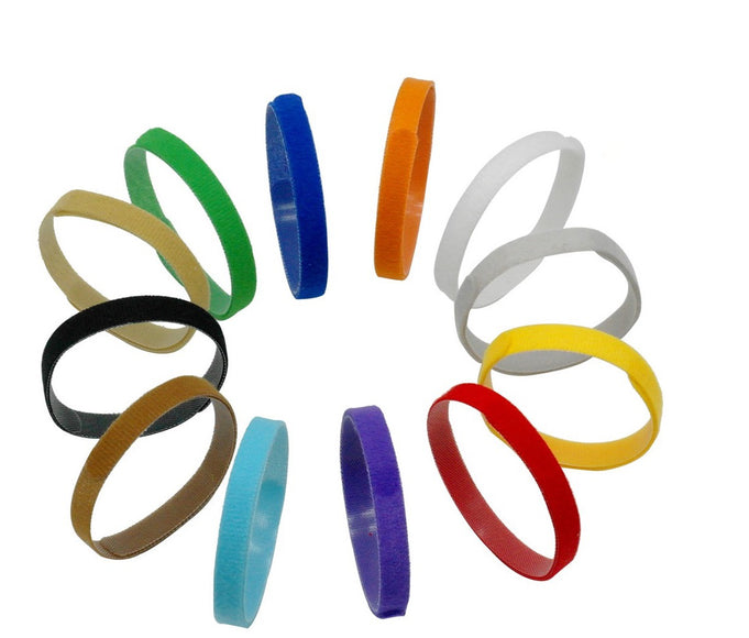 Doogy Colorful Identification Collars – Adjustable Soft Puppy Bands, 12 Piece Set