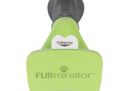 FURminator Short Hair Deshedding Tool – Small Size, Ergonomic Handle, Reduces Shedding