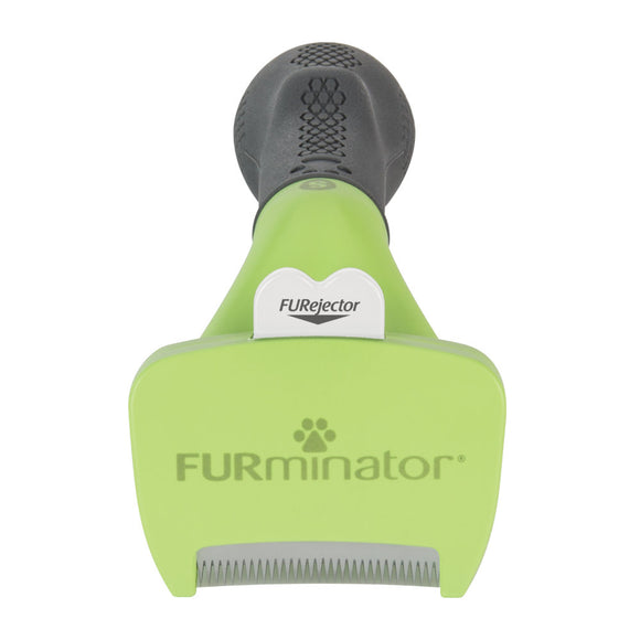 FURminator Short Hair Deshedding Tool – Small Size, Ergonomic Handle, Reduces Shedding