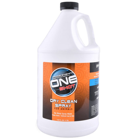 One Shot Dry Clean Spray Shampoo – Professional Odor-Eliminating Formula, 3.8L Large Capacity