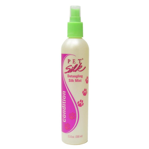 Pet Silk Detangling Silk Mist 300ml – Lightweight Conditioning Spray Prevents Tangles and Eases Combing
