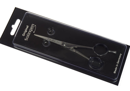 Gotta Solingen Ice 5.5in Nickel-Plated Straight Scissors – One-Sided Micro-Grind Precision