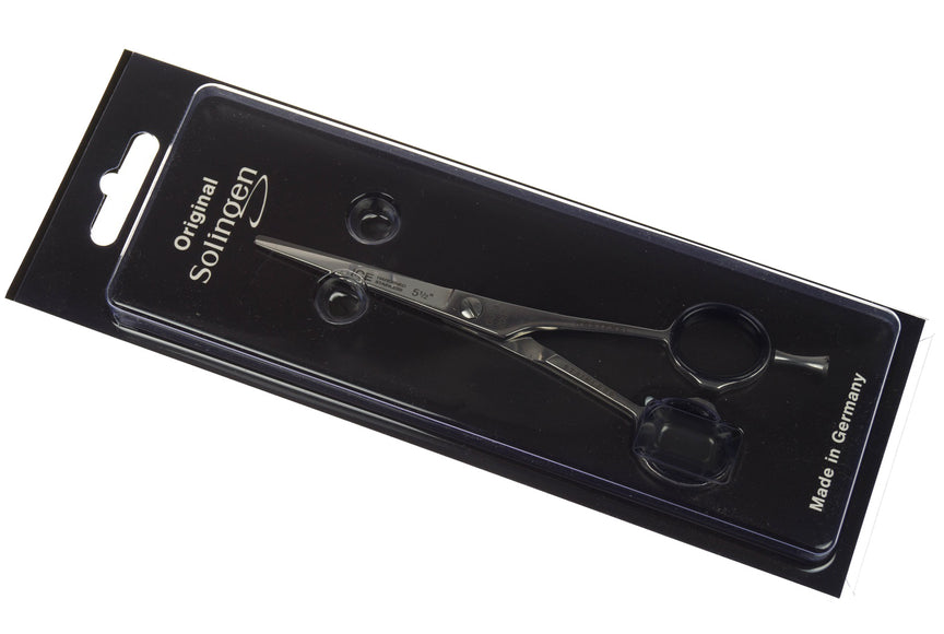 Gotta Solingen Ice 5.5in Nickel-Plated Straight Scissors – One-Sided Micro-Grind Precision