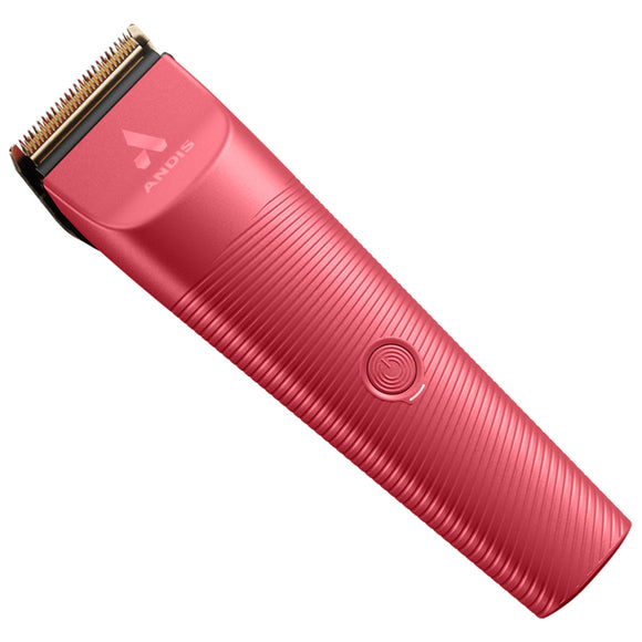 Andis Raspberry Vida Cordless Clipper – Gold Adjustable Blade, USB-C Charging, Lightweight Design