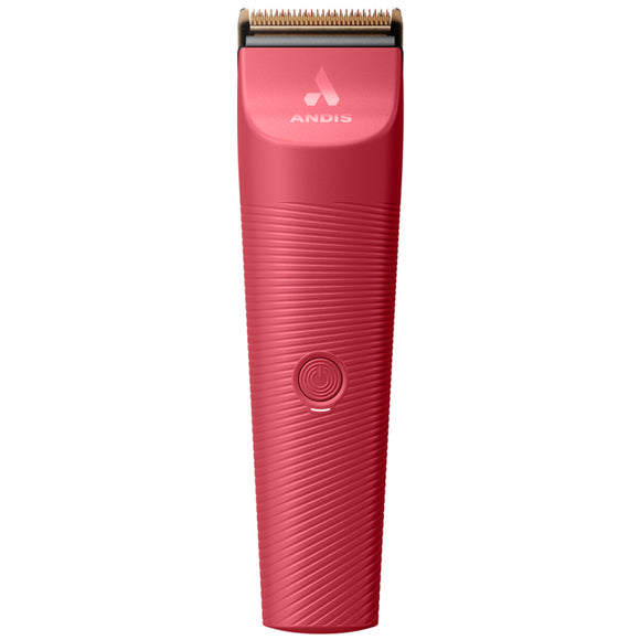 Andis Raspberry Vida Cordless Clipper – Gold Adjustable Blade, USB-C Charging, Lightweight Design