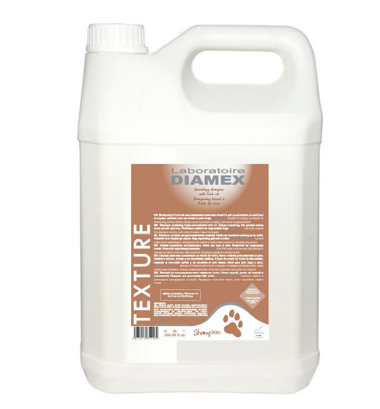 Diamex Texture Shampoo – Deeply Nourishing Concentrate for Long Hair, 5L Bottle