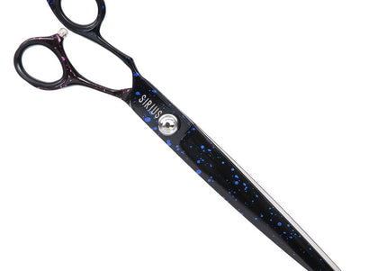 Groom Professional Sirius Left Curved Scissors 8.5in – Precision 21.5cm Blade, Ergonomic Design