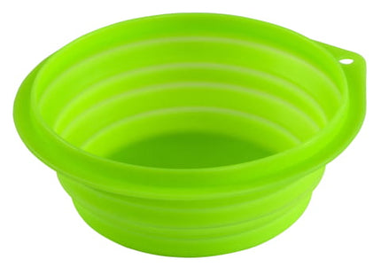 Kerbl Portable Silicone Bowl – Collapsible 1000ml Travel Feeding Solution, Durable Design