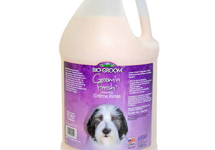 Bio-Groom Groom'n Fresh Creamy Conditioner – Odor-Eliminating Formula, 3.8L Salon Size