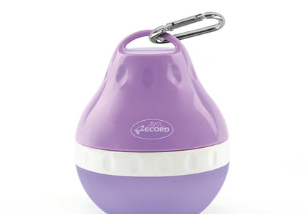 Record Mini Bubble 160ml Portable Water Bottle – Compact Leakproof Fountain, Purple