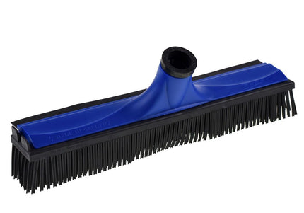 V7 Rubber Grooming Broom – Telescopic Pole, Innovative Red Design, Efficient Hair Removal