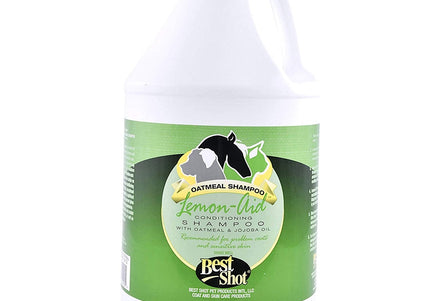 Best Shot Lemon-Aid Conditioning Shampoo – Gentle Cleanser for Sensitive Skin, Long Coat Formula, 1:14 Concentrate