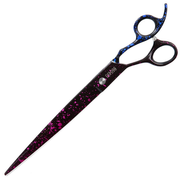 Groom Professional Sirius Left-Handed Straight Scissors 8.5in – Precision 21cm Ergonomic Design