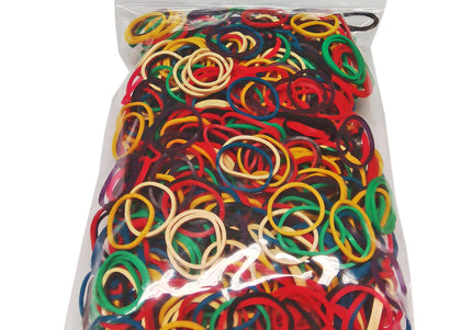 Show Tech Hair Curlers – Mixed Colors, 1.5cm Diameter, Bulk 1000 Pack