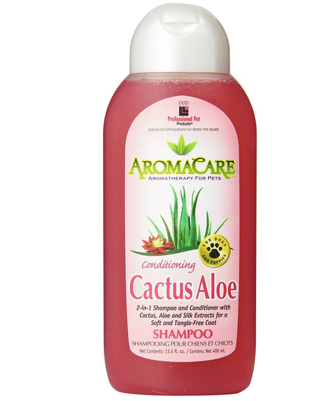 PPP AromaCare Cactus Aloe 2-in-1 Shampoo and Conditioner – Moisturizing Concentrate, 400ml
