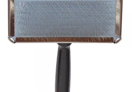 1 All Systems Soft Pin Brush Large – Gentle Detangling Grooming Tool with Cushioned Base