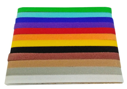 Show Tech ID Collars – Adjustable Colorful Identification Bands, 12 Piece Set