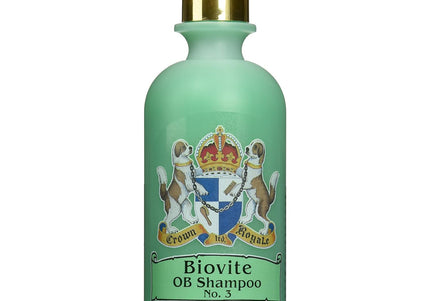 Crown Royale Biovite Shampoo No. 3 236ml – Biotin-Enriched Formula for Thick, Abundant Coats