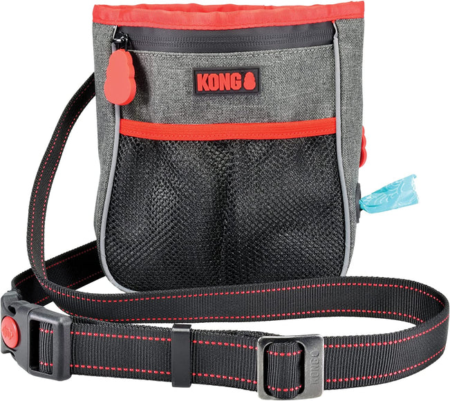 KONG Travel Hiking Bag – Durable Storage Organizer with Multiple Pockets for Treats and Accessories
