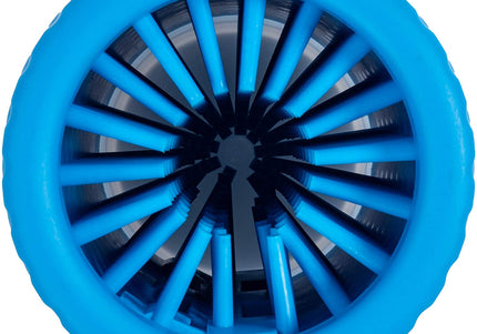 Dexas Mudbuster Paw Cleaner Medium – Silicone Cleaning Cup, Fuchsia, Easy-Use Design