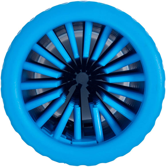 Dexas Mudbuster Paw Cleaner Medium – Silicone Cleaning Cup, Fuchsia, Easy-Use Design