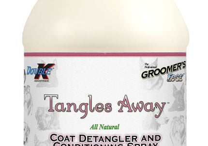 Double K Tangles Away Detangling Spray – Large 3.8L Bottle, Fast-Acting Mat Remover