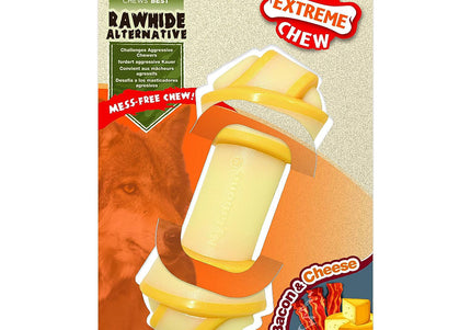Nylabone Extreme Knot Bone – Durable Bacon and Cheese Flavored Chew, Medium Size