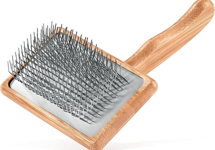 Artero Nature Dematting Slicker Brush – Large Thick-Pin Design, Ideal for Poodle Coats