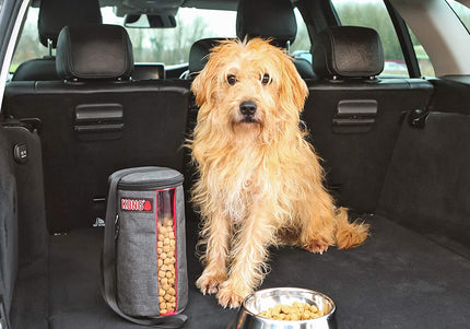 KONG Travel Kibble Bag – Portable Food Storage with Secure Closure and Easy-Carry Handle