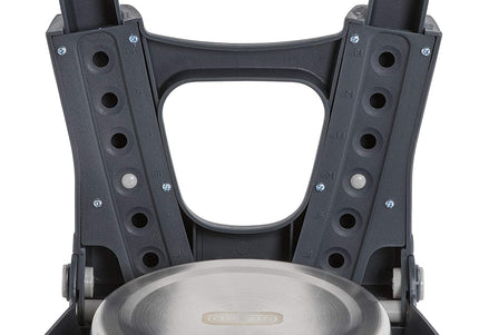 Dexas Adjustable Height Feeder – Steel Bowls on Stand, Customizable Elevated Design